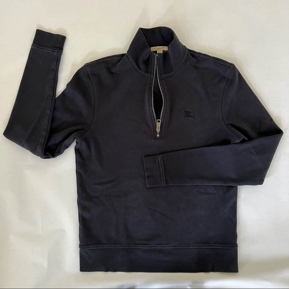 Burberry 1/4 zip pullover